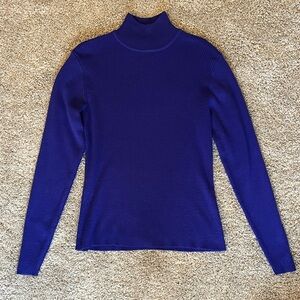 VTG Doncaster Women’s Royal Blue Mock Neck Sweater